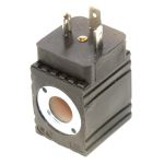 Bobine électrique Carrée 12V CC diamètre intérieur 13 mm longueur 33 mm puissance 12 Watts