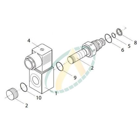 Éléctrovanne de décompression normalement ouverte PVPX