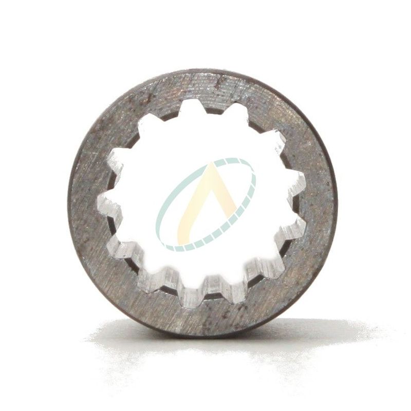 Douille demi cannelées 14 dents 