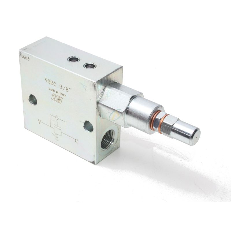 Valve de séquence 70 l/min - Réglable de 10 à 180 bars - Pression maxi de 350 bar Valve de séquence 70 l/min - Réglable de 10 à 180 bars - Pression maxi de 350 bar
