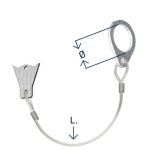 Cable STOPFLEX - Diamètre 22.5 mm - Longueur 300 mm