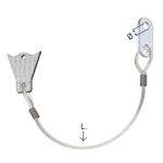 Cable STOPFLEX - Diamètre 8.5 mm - Longueur 450 mm - Pour bride SAE 3000 & 6000