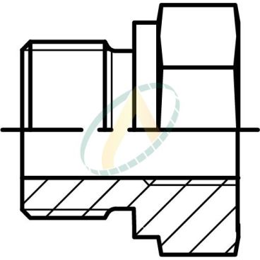 Réducteur droit mâle 2"...