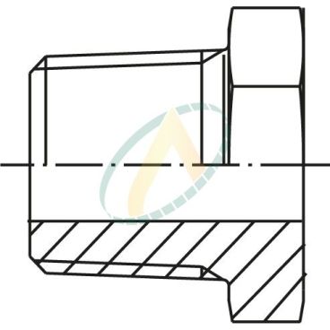 Réducteur droit mâle 1"1/2...