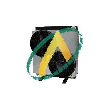 Échangeur thermique Air/Huile avec deux ventilateurs 50 - 220 l/min
