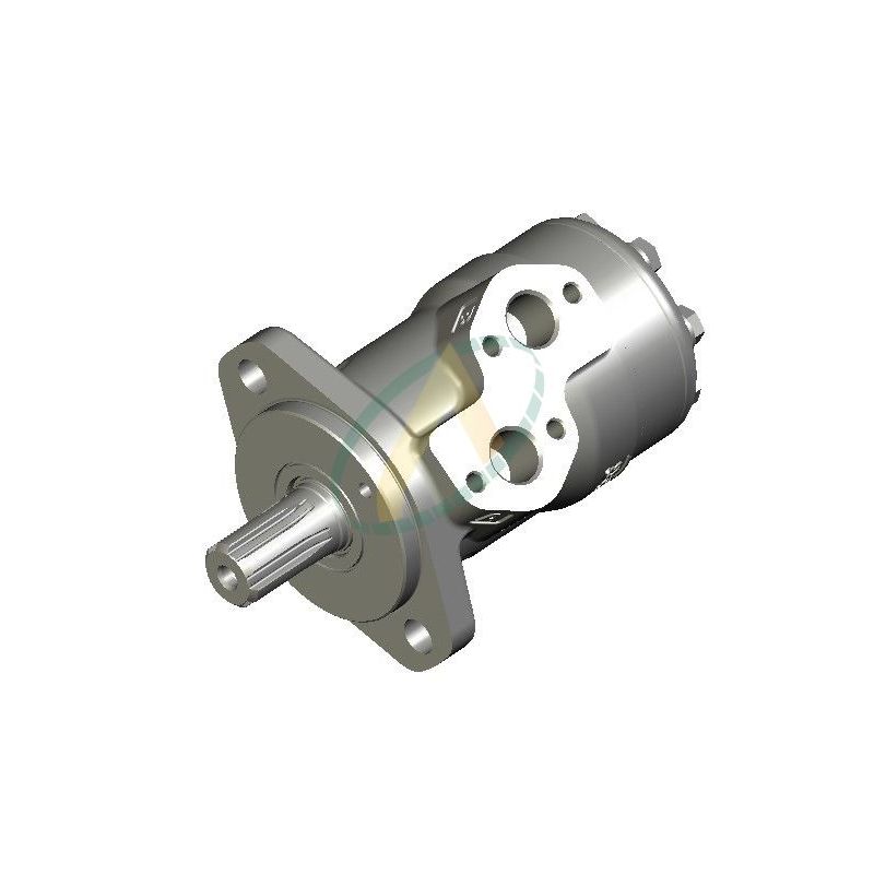 Moteur OMP 25 cm³ arbre cannelé 6 dents Ø 1"pouce fixations 2 trous