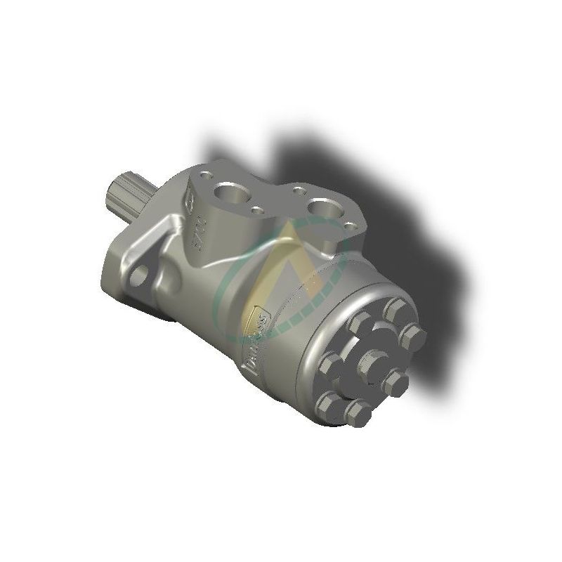 Moteur OMP 25 cm³ arbre cannelé 6 dents Ø 1"pouce fixations 2 trous