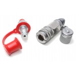 Prise de pression - Push Pull - Femelle F1/4G - Mâle M16x200 - Type Komatsu