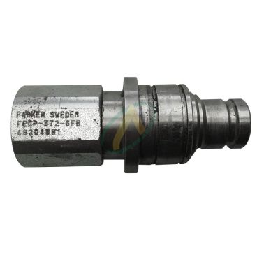 Coupleur hydraulique mâle connexion rapide à face plane ISO 16028