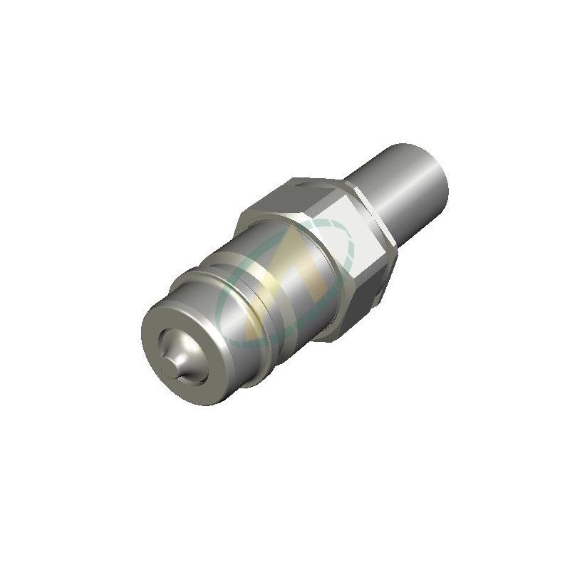 Coupleur mâle implantation mâle norme ISO A