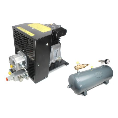 Compress'air hydraulique de capacités 15m3/heure avec une cuve de 15 litres