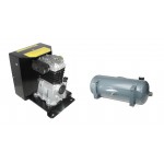 Compress'air hydraulique de capacités 15m3/heure avec une cuve de 50 litres