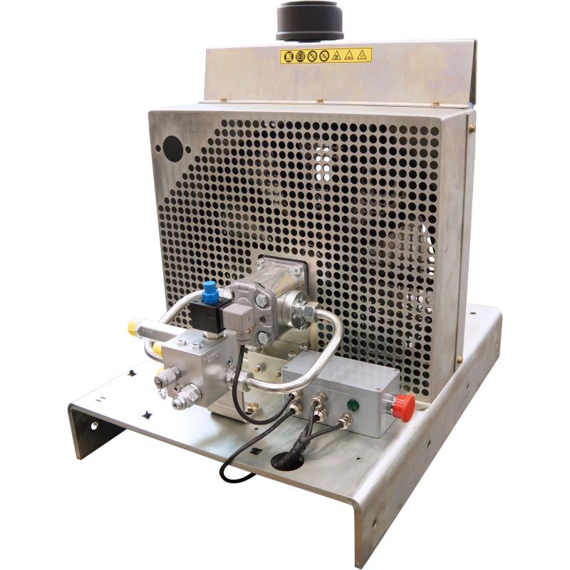 Compress'air hydraulique de capacités 60 m3/heure et débit d'air 45 m3/heure Compress'air hydraulique de capacités 60 m3/heure et débit d'air 45 m3/heure