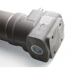 Filtre hydraulique en ligne 1"1/4G, 390 l/min, filtration 10 µm, 420 bar avec By-pass 6 bar