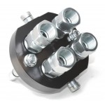 Multifaster mâle 4 coupleurs 70 l/min en 1/2 BSPP - Modèle P506