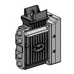 Bobine électrique PVEH série 7 - 11V à 32V - Connecteur HIRSCHMANN 1x4 DIN - PVG32