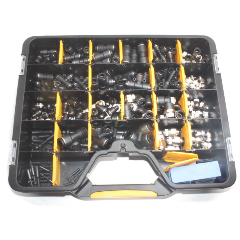 Valise de raccords - 216 pièces