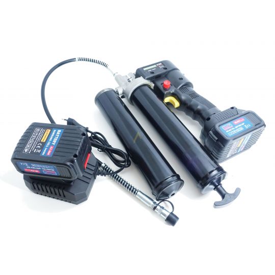 Pistolet à Graisse électrique TaskStar - Sans Fil, 10 000 PSI, Avec Batterie Et Lumière LED - Pour Entretien Mécanique