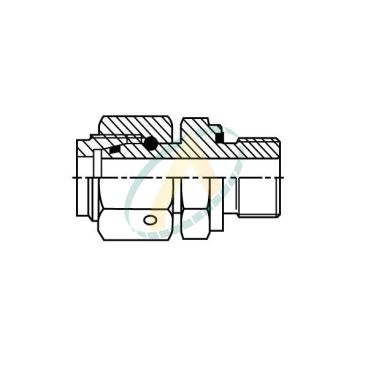 Adaptateur droit mâle 1/2...