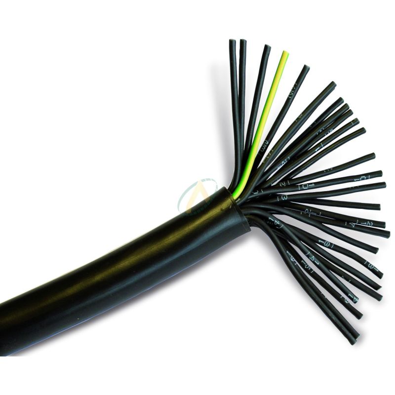 Câble rond 7 x 1,5 mm² au mètre Câble multiconducteur pour l