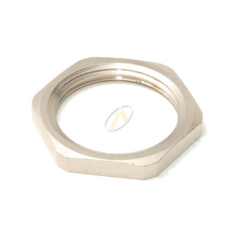 Écrou pour presse étoupe ø7 mm - Laiton Écrou pour presse étoupe ø7 mm - Laiton