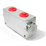 Diviseur de débit 2 voies 50/50 - 90 à 150 l/min - Entrée 1" BSP & Sortie 3/4 BSP