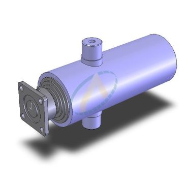 Vérin télescopique - Tige...