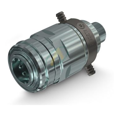 Coupleur femelle à clapet...