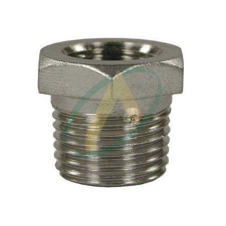 Fer Extension Hexagonal Tuyau Raccord 1/8PT Femelle Ã M10 MÃ¢le Fil 150mm  Connecteur Adaptateur Paquet de 3