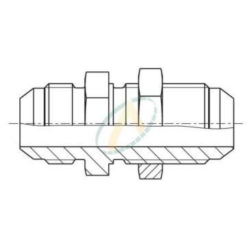 Union droit mâle 1"1/16 JIC...