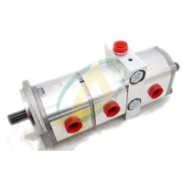 Pompe hydraulique triple -...