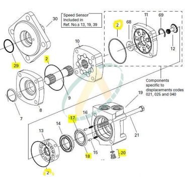 Pochette de joint EATON...