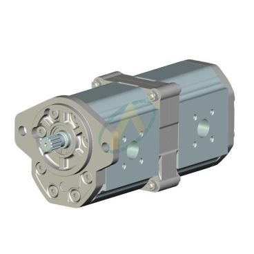 Pompe hydraulique 75+63 cm3...