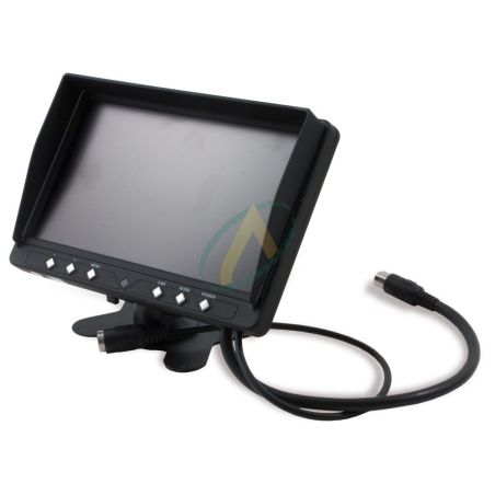 Caméra de recul tracteur 4 caméras écran LCD 9 pouces pour véhicules  utilitaires, camions, remorque, tracteurs, et machines agricoles Veise  DF-966H4364