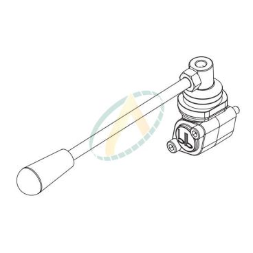 Tête de commande - 2 trous...