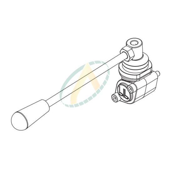 UFlex Power A Mark II Twin Engines Control Head wo Trim 42011T