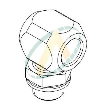 Union coudé 90° mâle 3/8...