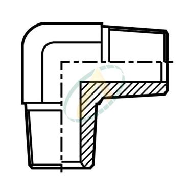 Union coudé mâle 1" BSPT -...