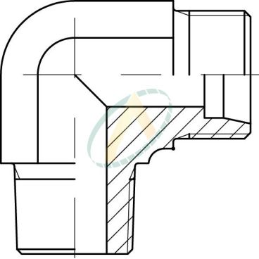 Adaptateur orientable coudé...