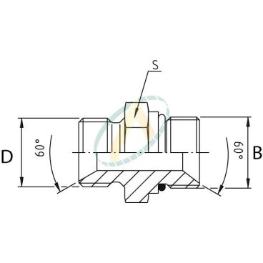 Adaptateur droit mâle 1/2...