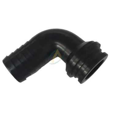 Raccord courbé 30mm pour