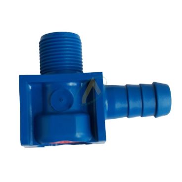 Raccord M (bleu) avec filetage