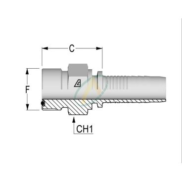 Embouts Mâle Normes ORFS