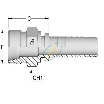 Embouts Mâle Normes GAZ