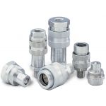 Coupleur femelle à clapet haute pression implantation mâle NTP