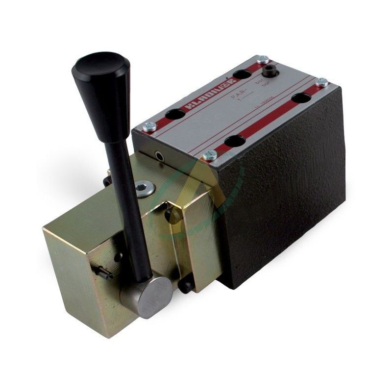 Distributeur CETOP 5 volts à commande manuelle ISO 4401