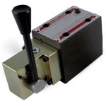 Distributeur CETOP 5 volts à commande manuelle ISO 4401