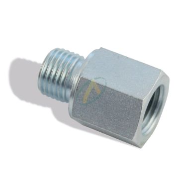  QWORK Embout Pompe à Graisse, 1/8 NPT 10000 PSI Double Poignée  Coupleur G, Adapté aux Graisseurs Standard M6/M8/M10/M12/M14