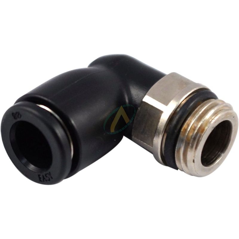 raccord coudes vide pour tube de tuyau air eau mixte pneumatiques raccords enfichables Pneumatique connecteur 6 mm