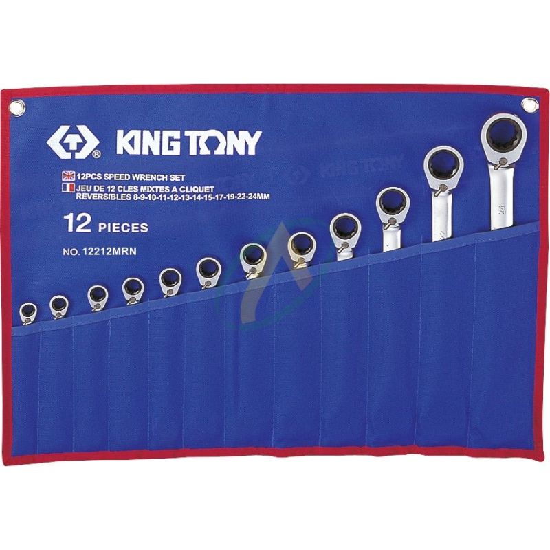 KING TONY - Jeu de clés pour filtre à huile - 6 pièces